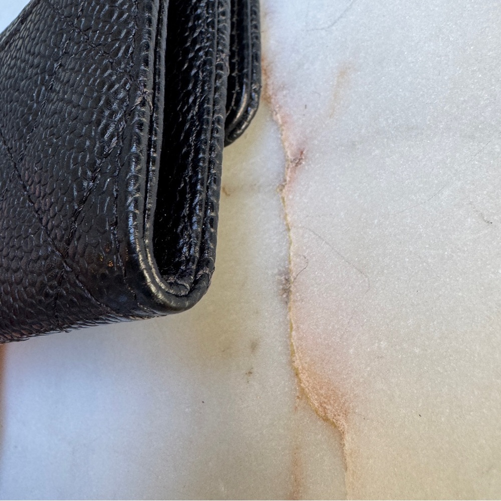 Chanel Caviar Classic Flap Card Holder Wallet - Picture 12 of 13